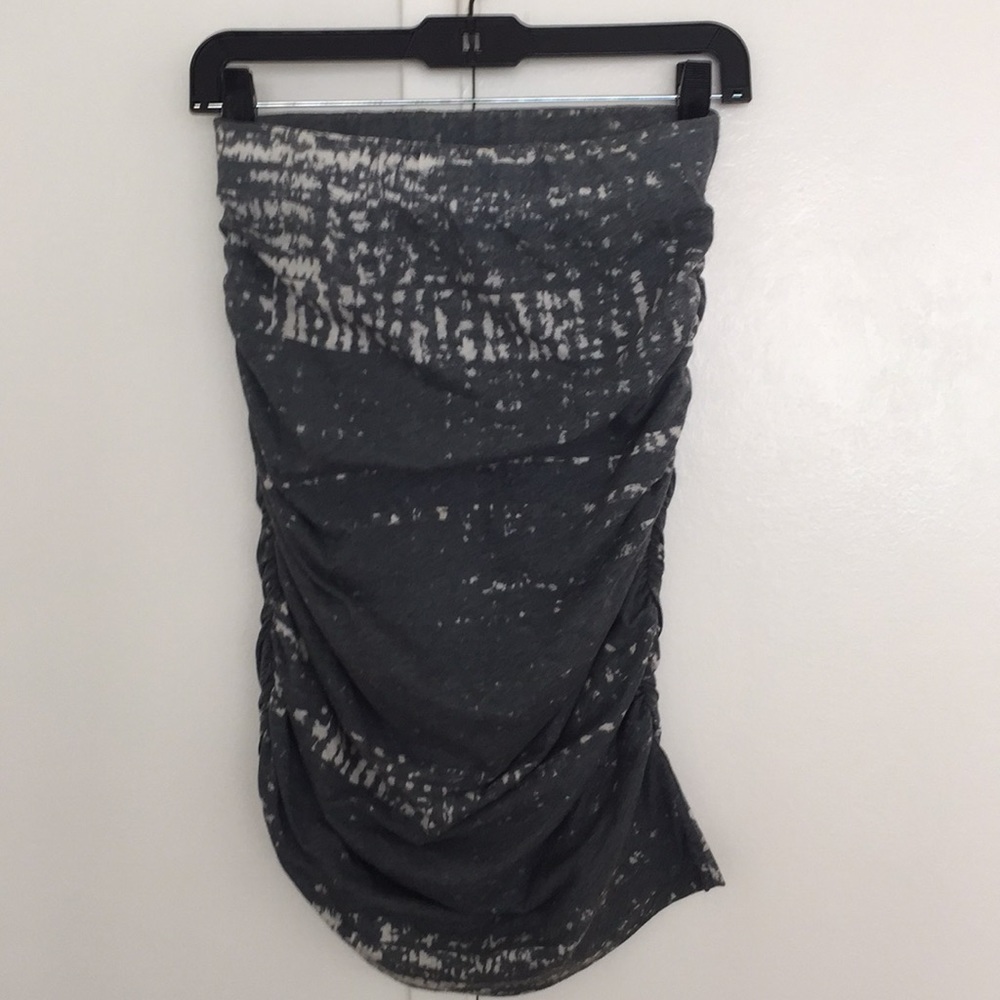 Surface to Air Strapless Gray Halter Tube Top Size 1